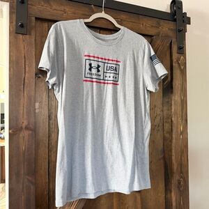 Under Armour Heather Gray T-Shirt